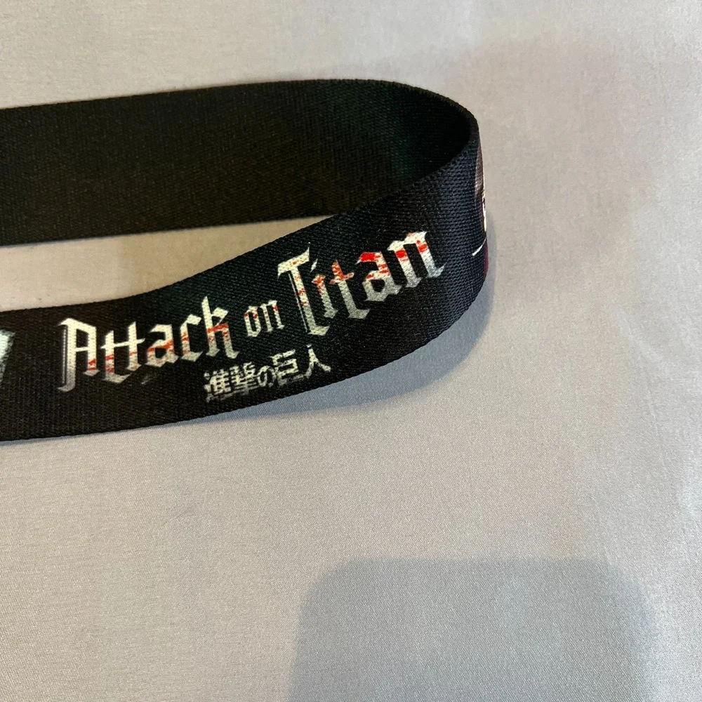 Buckle-Down Buckle-Up with Buckle-Down Attack on Titan Belt Unisex Multicolor